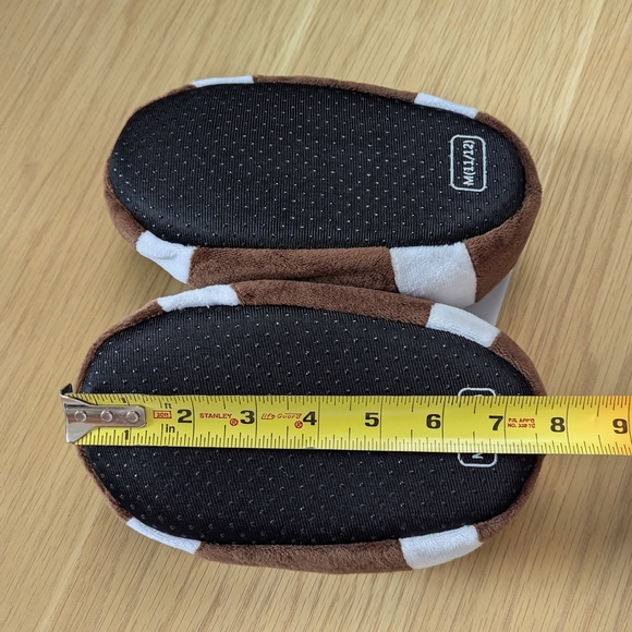 ✨HOST PICK✨NWT Kids Football Plush Mooshy Slippers (Various Sizes Available) - Picture 12 of 14